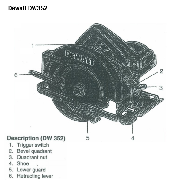 Buy Dewalt DW352 1400 W Heavy duty Circular Saw Online at Best